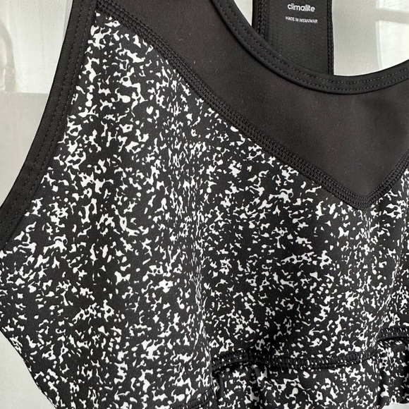 Adidas Techfit Racerback Compression Stretch Climacool Sports Bra Size Medium - Picture 2 of 7
